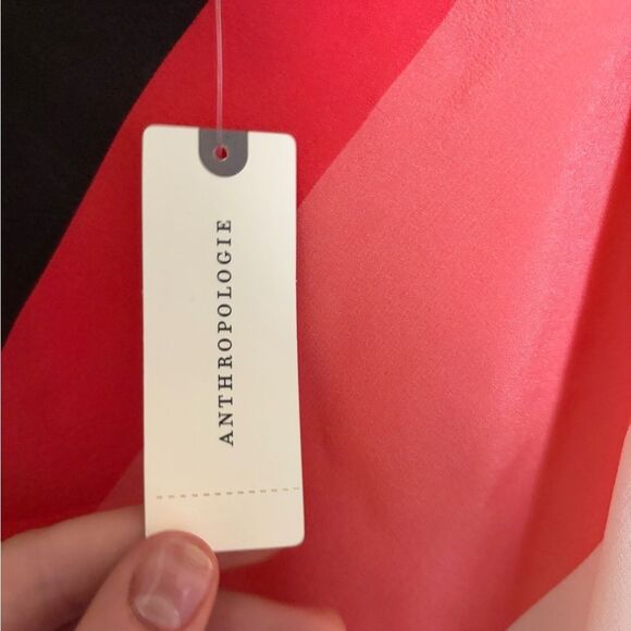 NWT Anthropologie Madison Silk Dress by Seen Worn Kept Women's Size 6 100% Silk - Picture 4 of 8